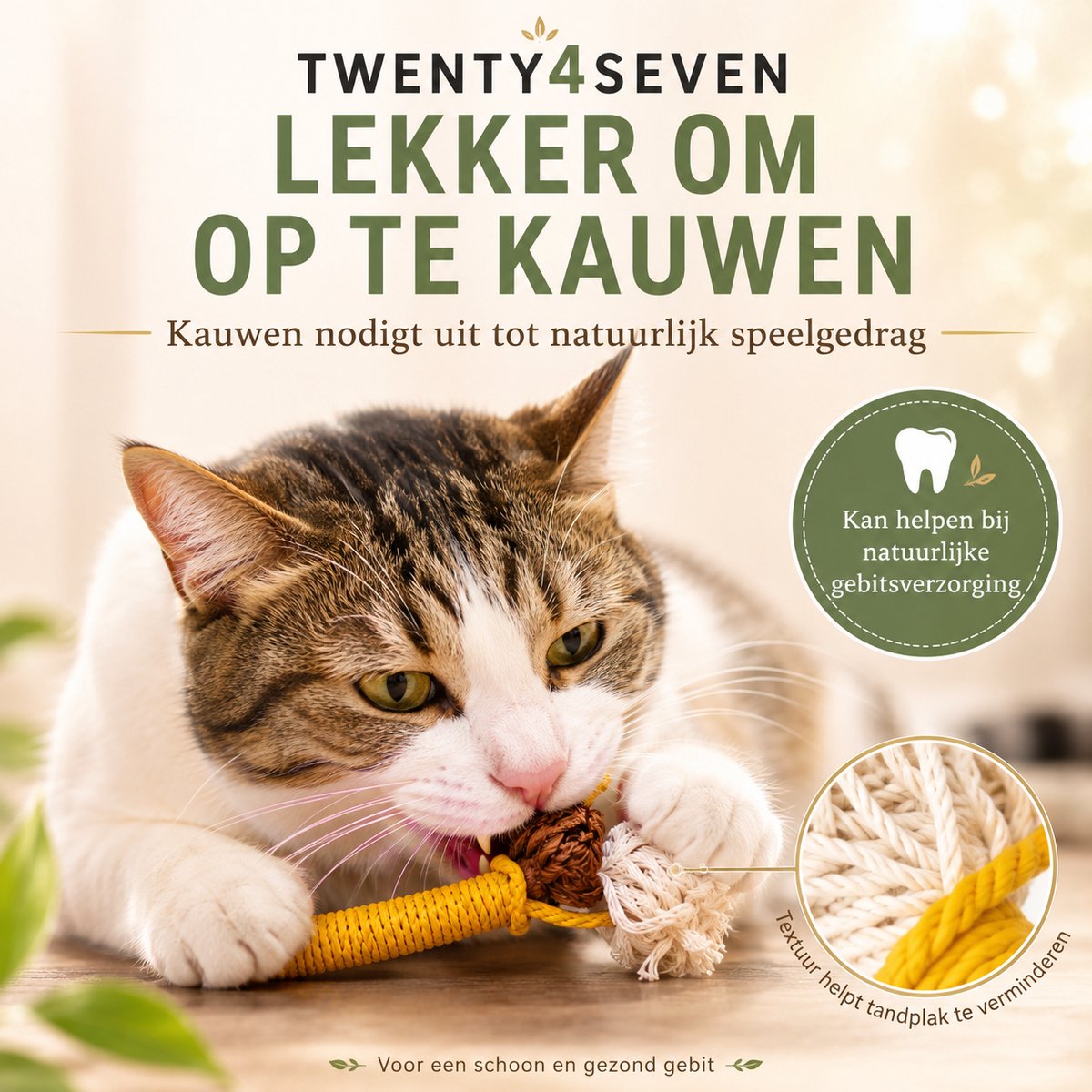 BronStore Twenty4seven Kauwstokjes voor Katten 5 Stuks thumbnail 5