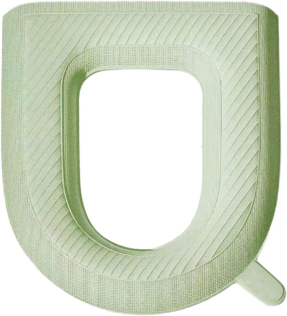 Toiletkussen - Toiletbrilhoes Pad - Hygiënisch Gebruik - Waterdicht EVA Materiaal - 43x39cm - Grijs