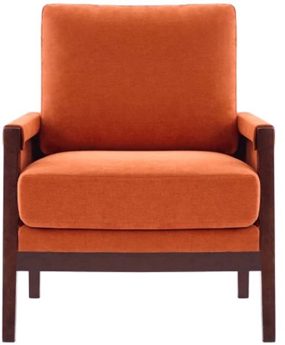 Relaxstoel – Loungestoel – Fauteuil – Leesstoel – Relaxfauteuil – Zitstoel – Chenillestof 
