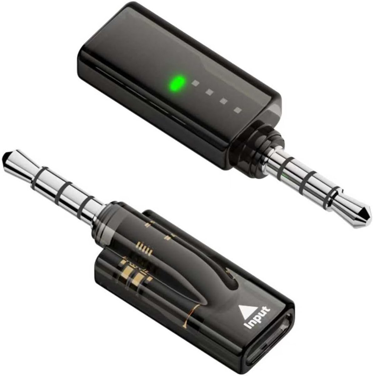 SnelShoppen - USB C naar 3.5mm Oortelefoon Jack Adapter - 2-Pack - Compatibel met Headset, PC, Tablet, Laptop, Microfoon, Speaker - Hoogwaardige Gelui