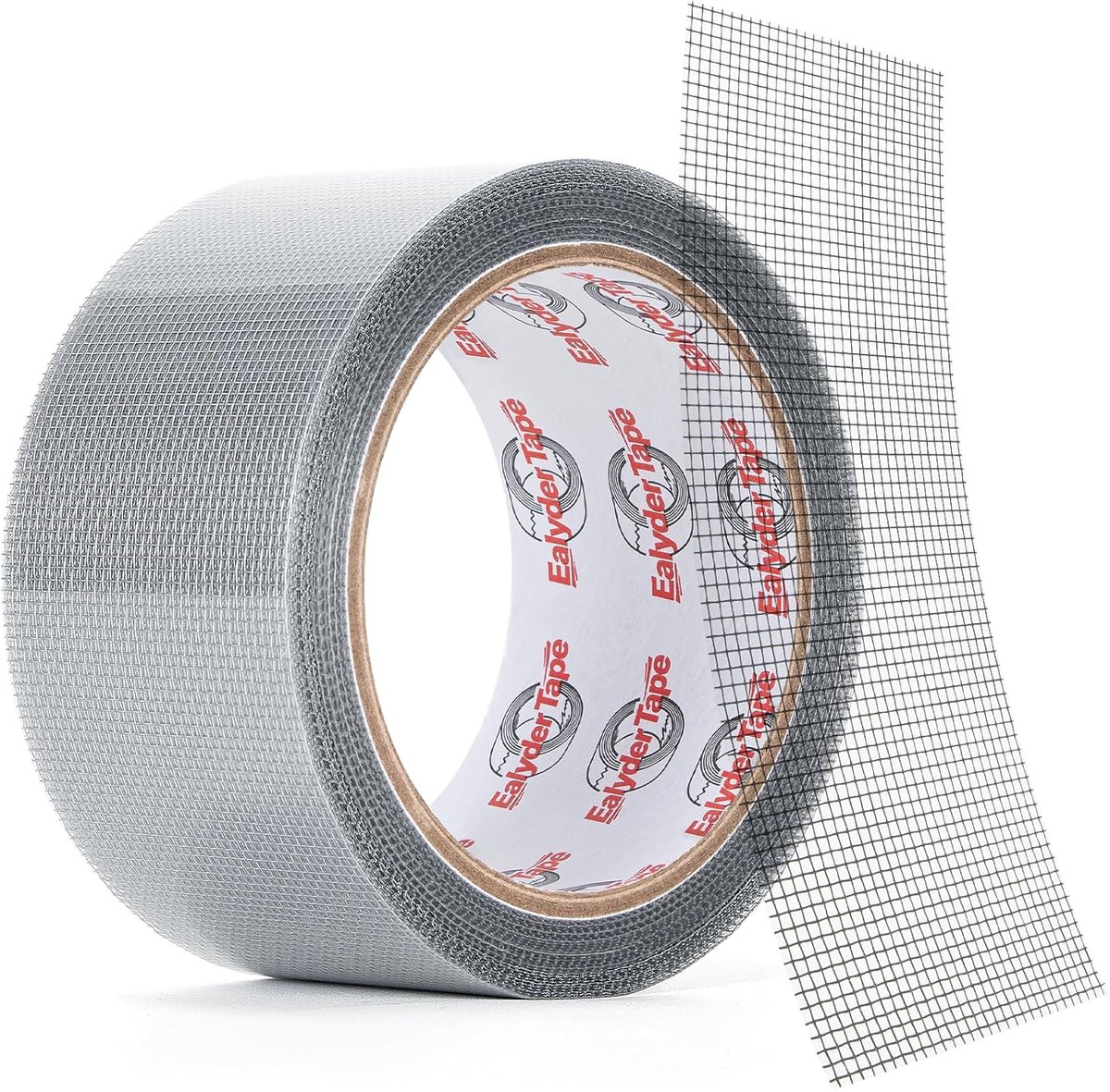 SnelShoppen - Mosquito Net Repair Tape 50mm x 4.5m - Sterke Grijze Fiberglass Plakband voor Ramen, Makkelijk te Gebruiken, Zelfklevend en Duurzaam