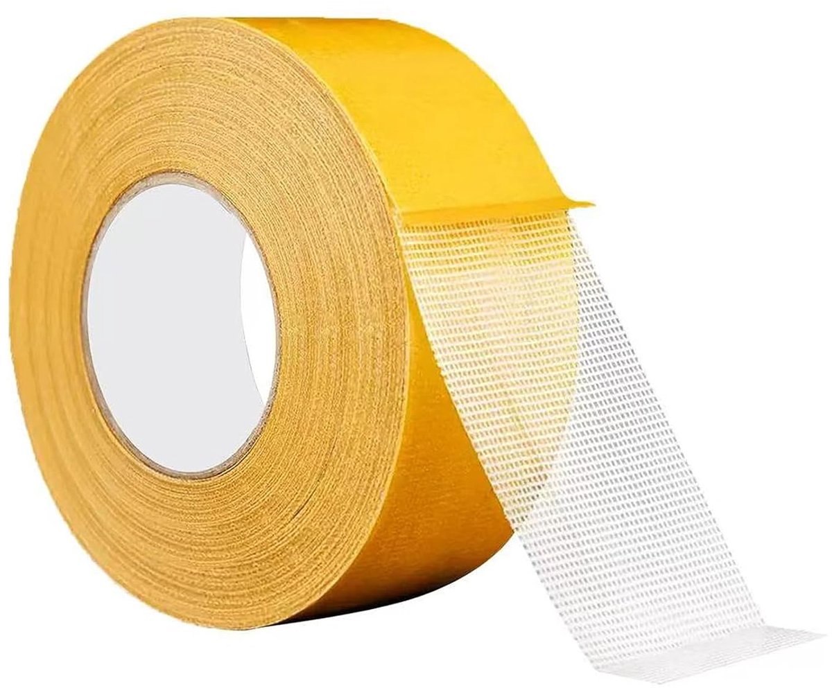 SnelShoppen - Dubbelzijdig Strijkband voor Stoffen en Kleding, Sterke Plakband voor Het Inkorteren van Gordijnen en Kleding, 3 cm x 10 m, Zelfklevend