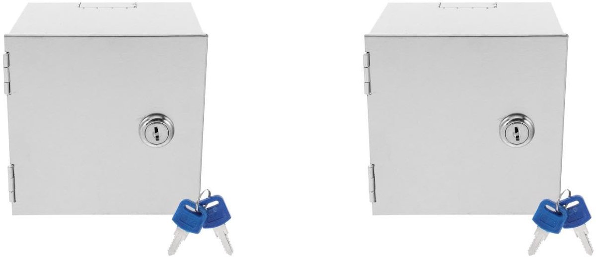 SnelShoppen - 2 Stuks Waterdichte Beschermhoes voor Stopcontacten, Buitencontactdeksel, Manipulatiebestendig, Ideaal voor Tuin, Camping en Buitengebru