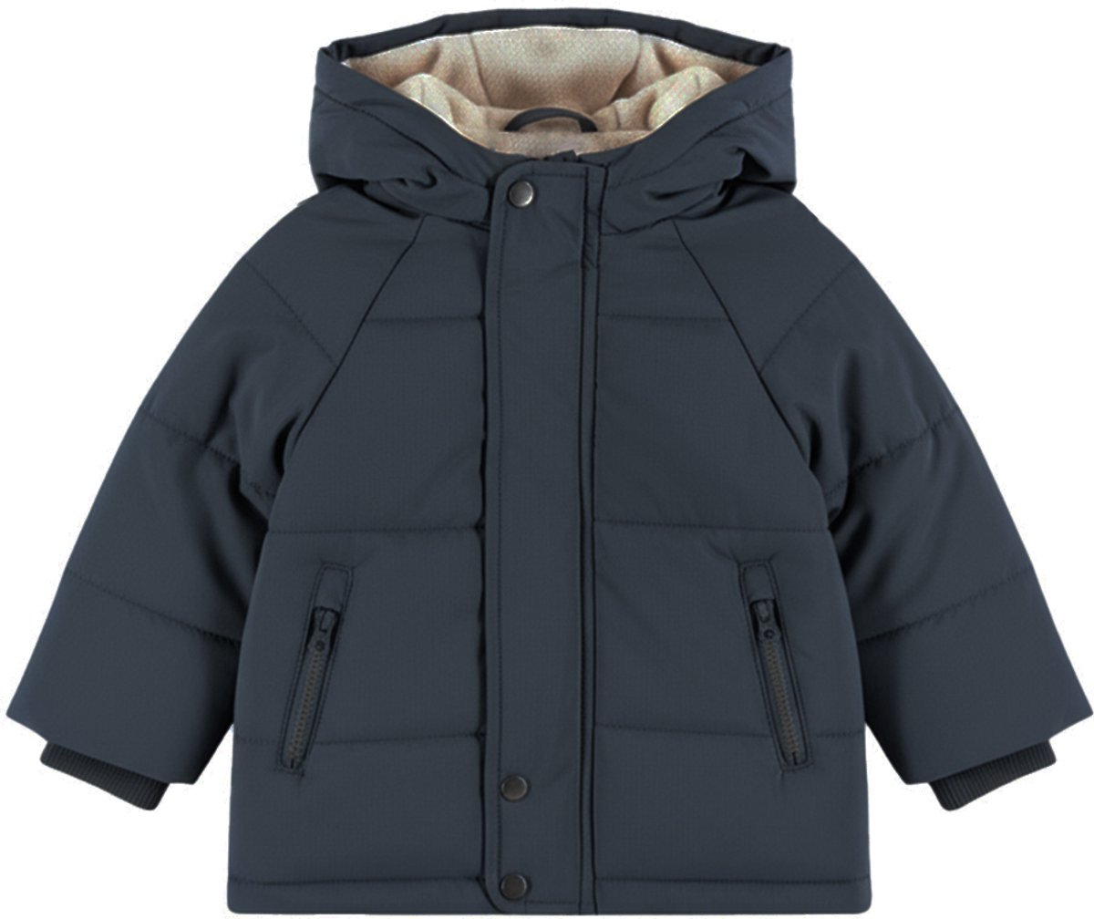 Dirkje Jongens Parka Jas - Blueberry