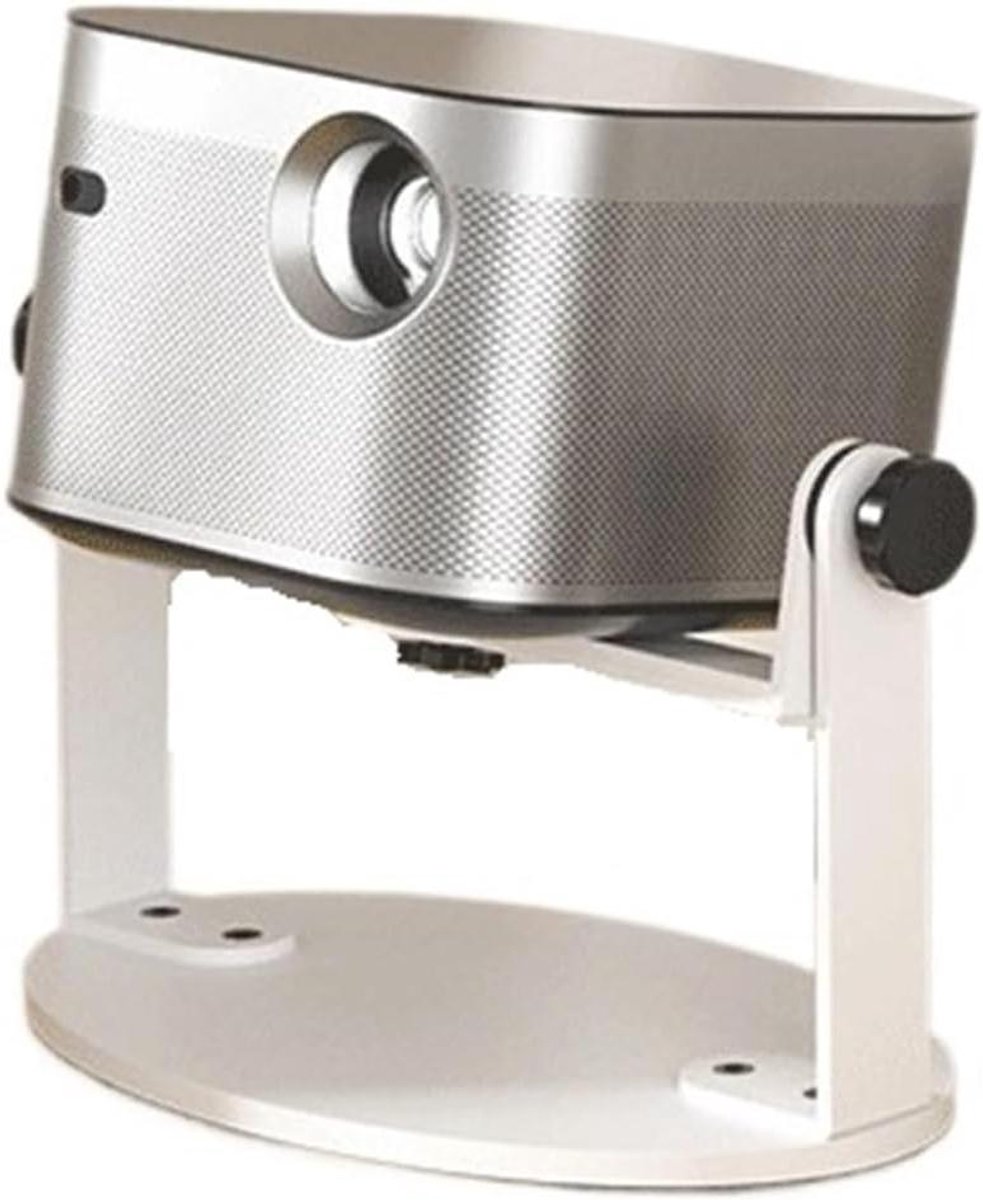 Projector Beugel - Muurbeugel Hanger - Thuisbioscoop Instellen - 360 Graden Verstelbaar - Universele Montage - Wit