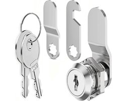SnelShoppen - 5/8 Inch Mailbox Lock met Sleutels, Veiligheidslock voor Kasten, Diameter Draadlock, Lever Lock voor Postbussen, Meubel Locks, Cilinders