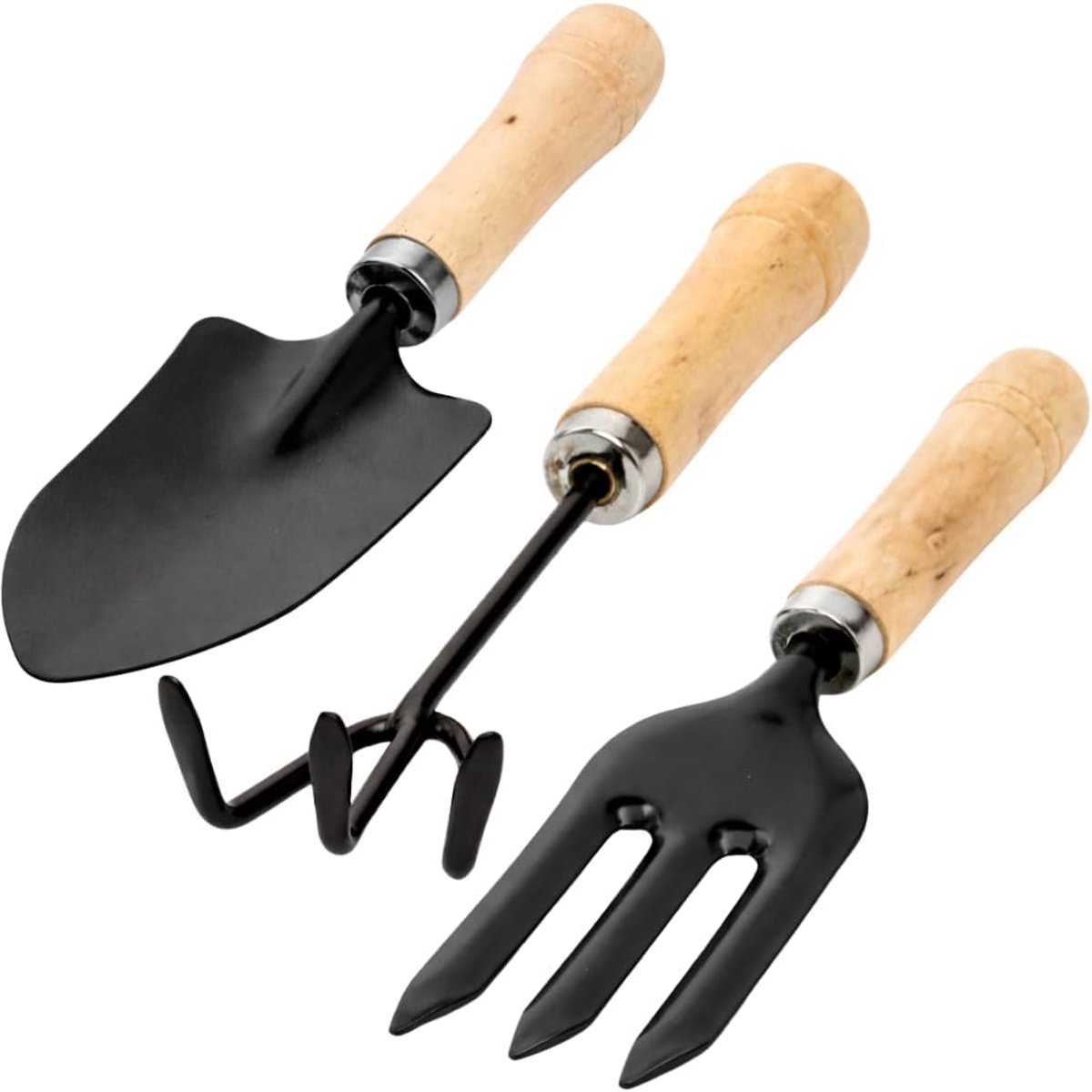 SnelShoppen - Tuingereedschap Set voor Tuinieren en Bonsai - Compleet Tuinset met 22 cm Gereedschap - Ideaal voor Planten, Bloemen, Moestuin en Stedel