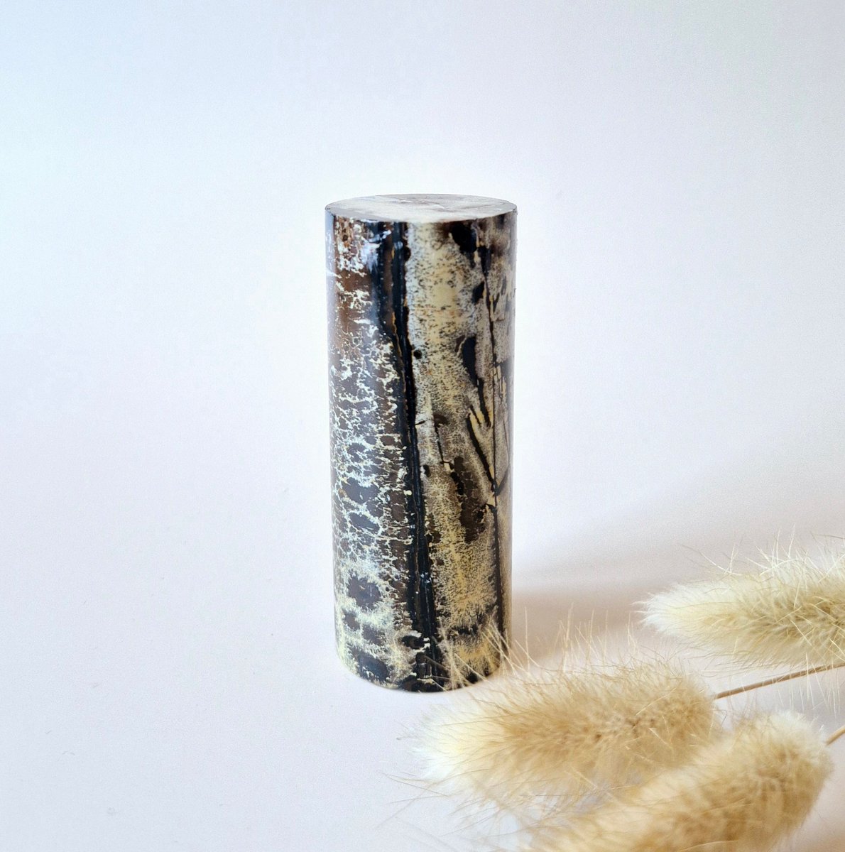 Picture Jasper Ronde Pilaar 8–9cm – Aarding, Natuurverbinding & Inzicht