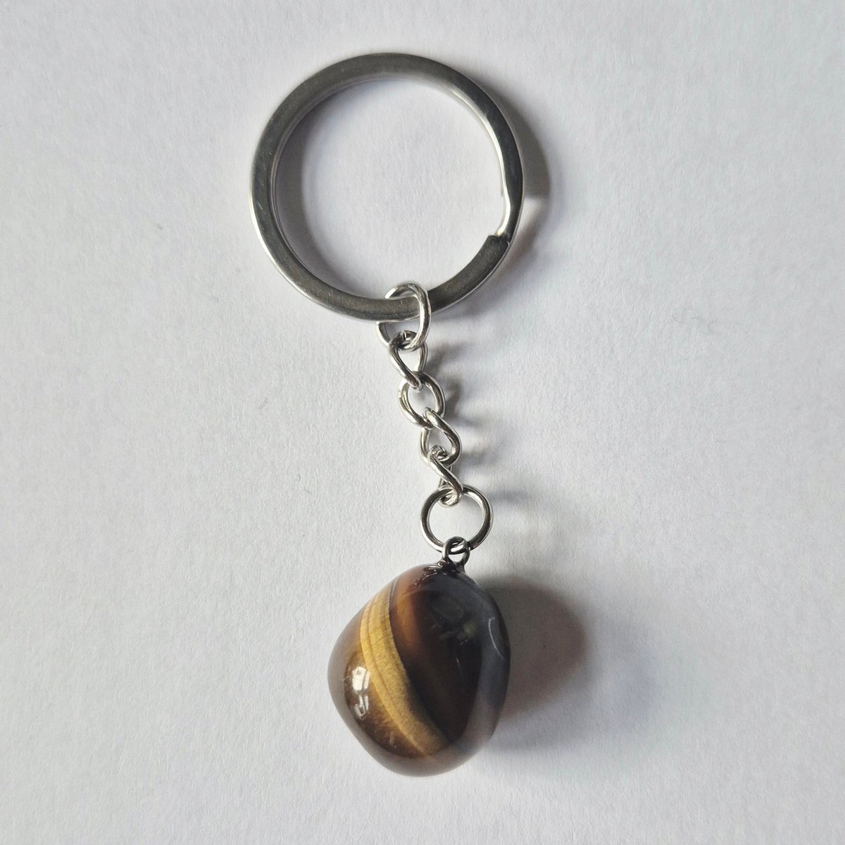 Edelsteen Sleutelhanger – Natuurlijke Crystal Keychain