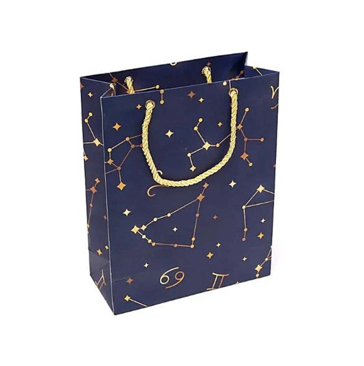 Cadeautasje Donkerblauw Horoscoop 20x25,5x8,5cm