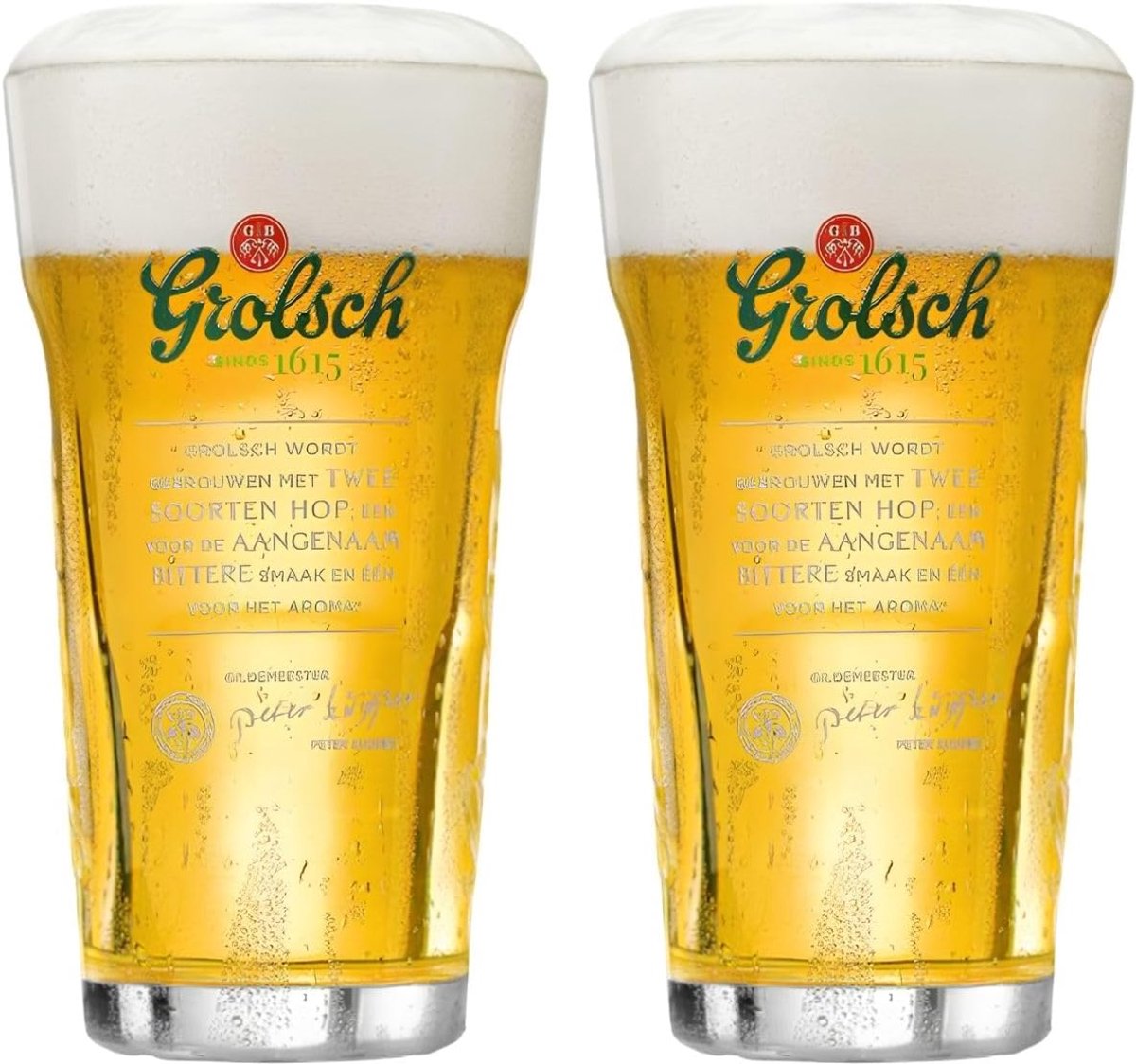 SnelShoppen - Bierglazen Craft 250 ml - Set van 2 Stuks - Perfect voor Pilsener, Feest, Tuin, Keuken - Officieel Design