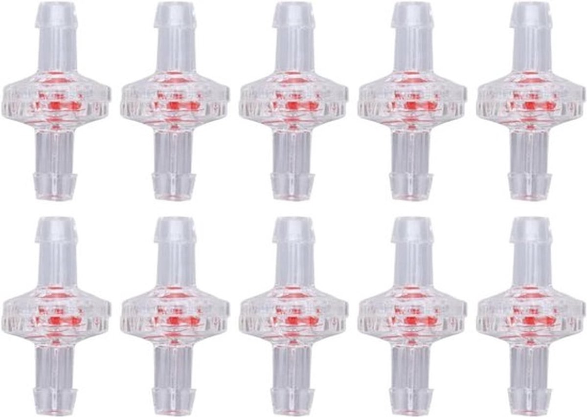 10 stuks Anti Terugslagklep PP Plastic Luchtinlaat Tuinslang Fitting.