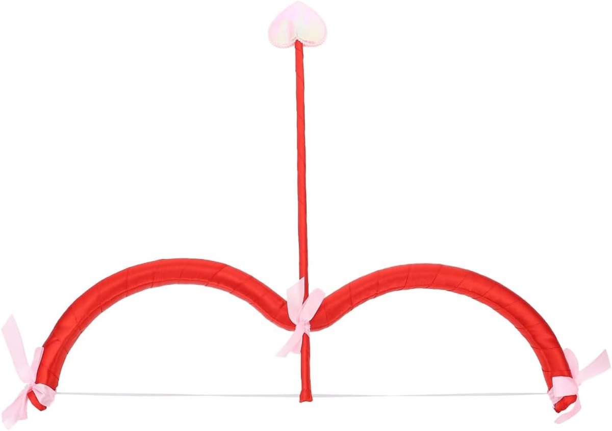 1 set cupid boog en valentijnsdag kostuum set met accessoires voor feestelijke evenementen en festivals