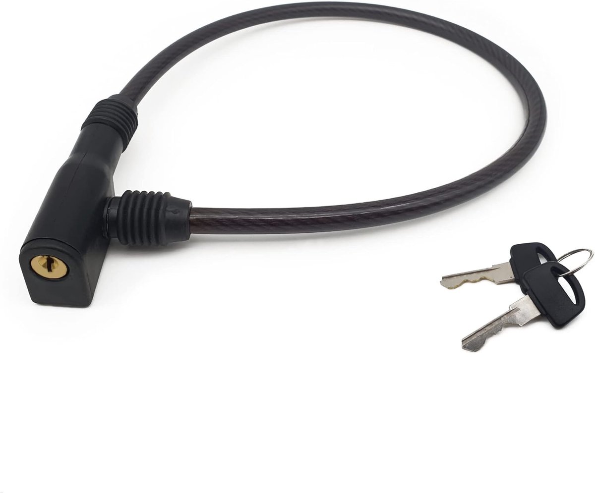 SnelShoppen - Kabelslot Urban Security 435 - 9mm dik, 60cm lang, universeel, veilig, flexibel, perfect voor fietsen, scooters, en andere waardevolle s
