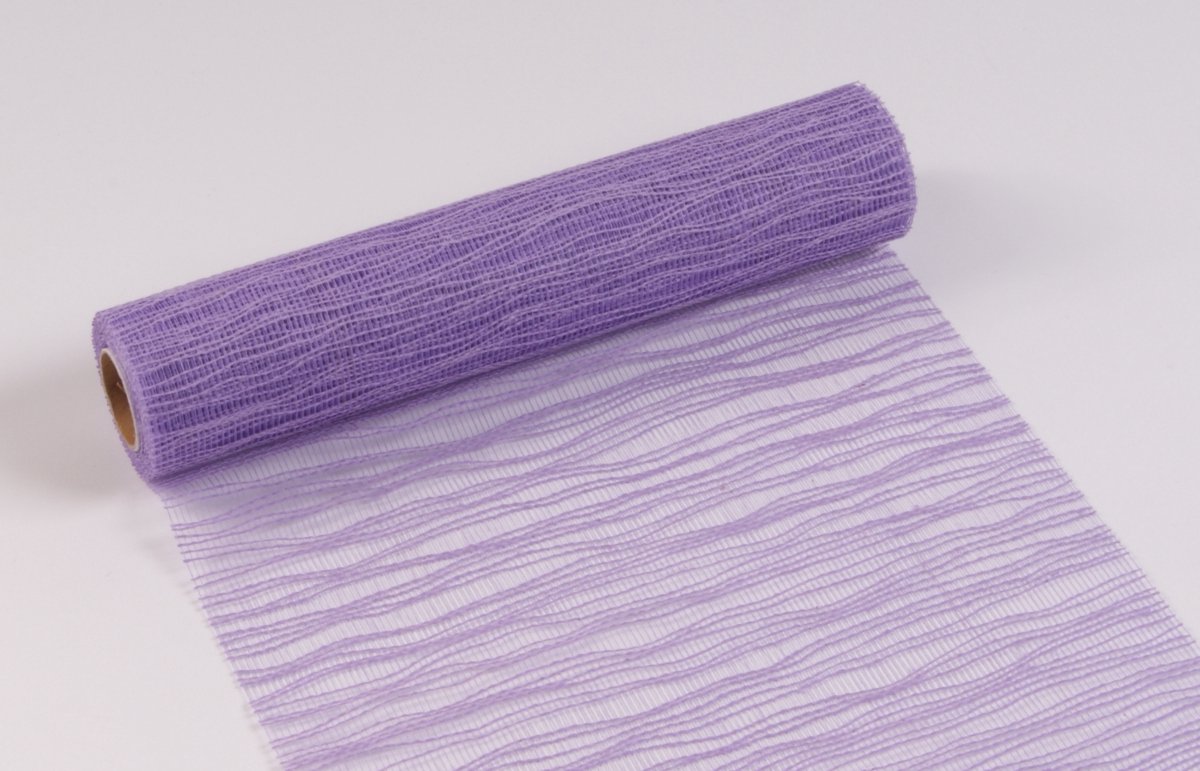 Wave Tafelband lila 53cmx20mtr (rolled)