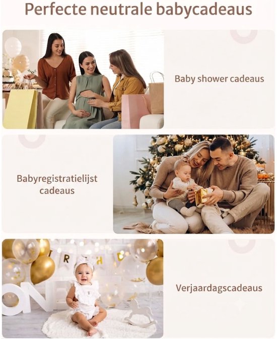 JCP® Slaapmat - Babyspeelmat - Speelboog - Beige - 42cm x 32cm x 12cm van Jcp — afbeelding 2