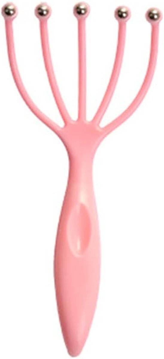 Hoofdhuid Massager - Klaauw Massager - Diepe Ontspanning - Wetenschappelijk Ontwerp - 2 Stuks - Roze