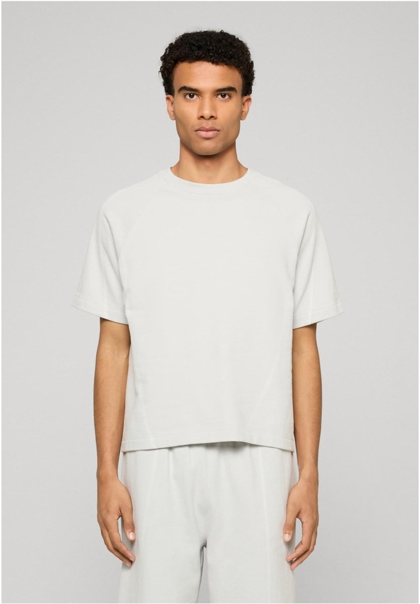 Urban Classics Contrast Seam Peached Heavy Heren Tshirt S Grijs