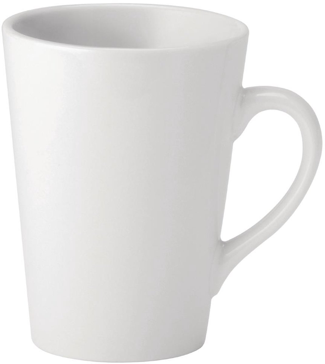 Utopia puur witte latte-mokken 340 ml (24 stuks)