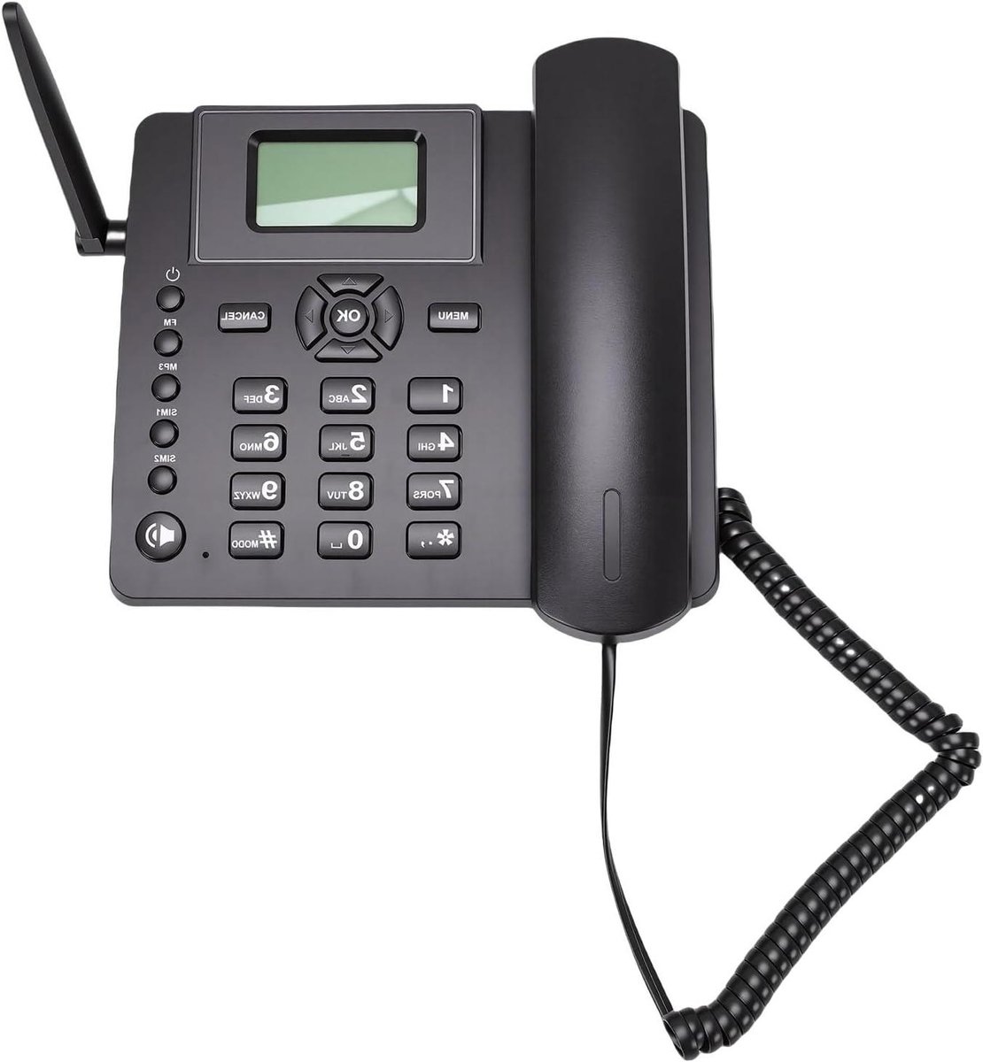 GSM Desktop Telefoon - Vaste Telefoon Dual SIM - Thuis Bellen - Externe Antenne