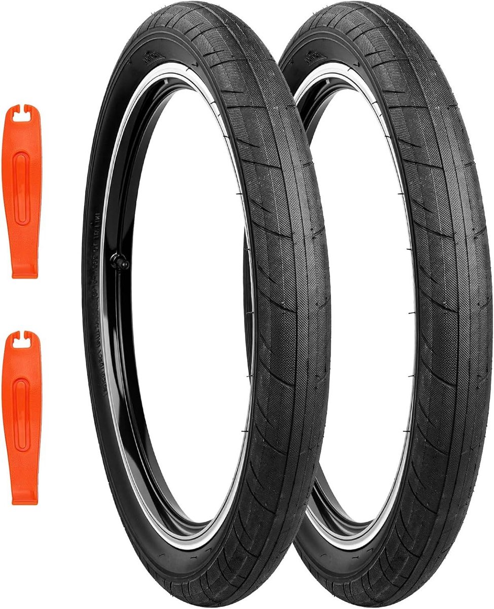 Fietsbanden Offroad - MTB Banden - Terrein Rijden - Extra Brede Mantel - 20 x 2.4 Inch - Zwart