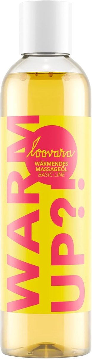 LOOVARA massageolie Warm Up?! 300ml – Zinnelijke massageolie met zacht warmte-effect | Premium verzorgende olie voor erotische partnermassages, Wellness & intieme massages