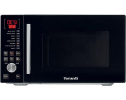 Vrijstaande Magnetron - Oven Met Grill - Snel Eten Bereiden - 8 Automatische Programma's - 26 Liter - Zwart
