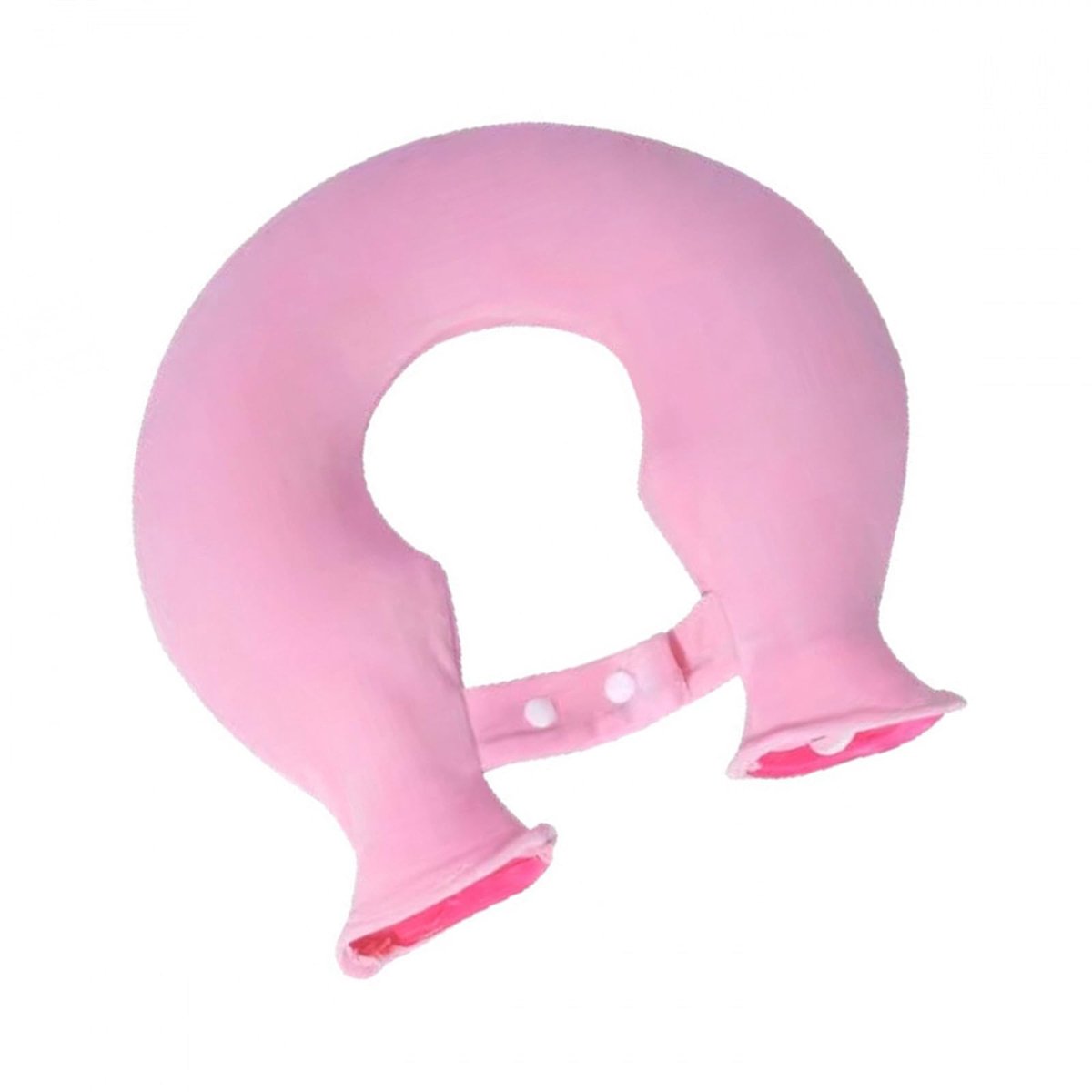 SnelShoppen - Pvc-nekwarmwaterkruik met fleece-afdekking, geurloos en wasbaar, warmtetherapie voor nek, schouders en rug, herbruikbaar en comfortabel