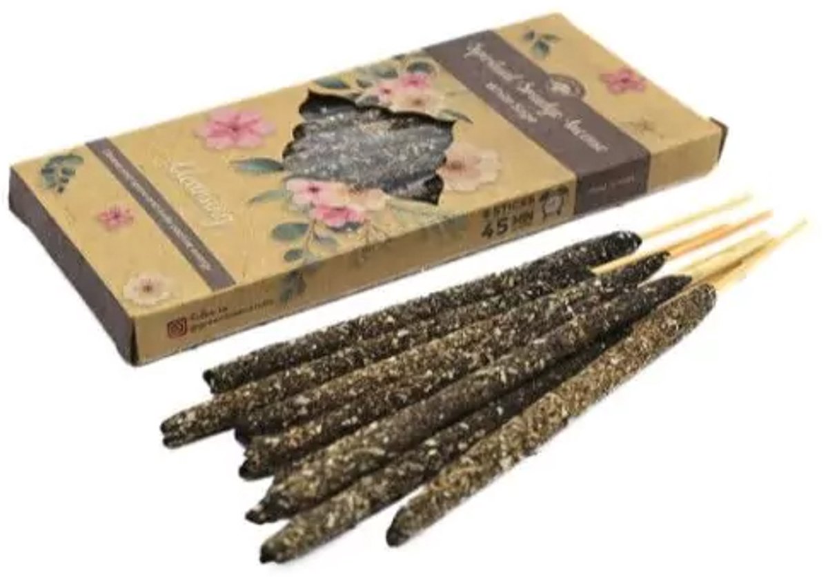 Green Tree Salie Smudge Wierook - Spirituele Smudge Wierook Reiniging Witte Salie - 3 pakjes Salie wierookstokjes