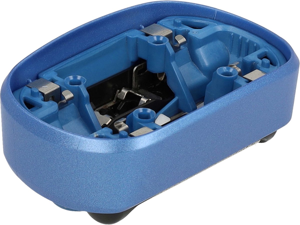 vhbw-scheerkop, vervangingsonderdeel voor Braun 40B voor elektrische scheerapparaten, zwart-blauw