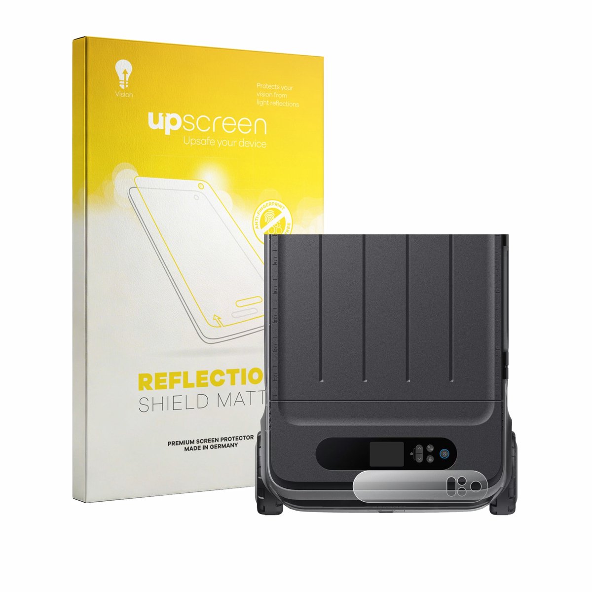 upscreen - Screenprotector voor Anker SOLIX EverFrost 2 40L - Folie Beschermfolie anti glare matte