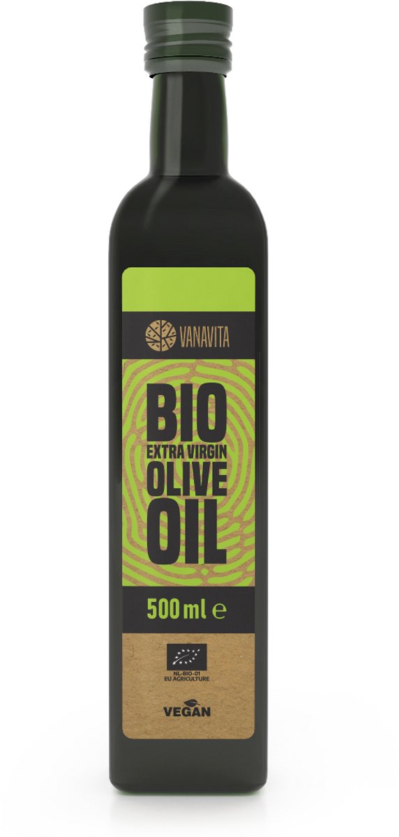 GymBeam BIO Extra Vergine Olijfolie VanaVita 500 ml