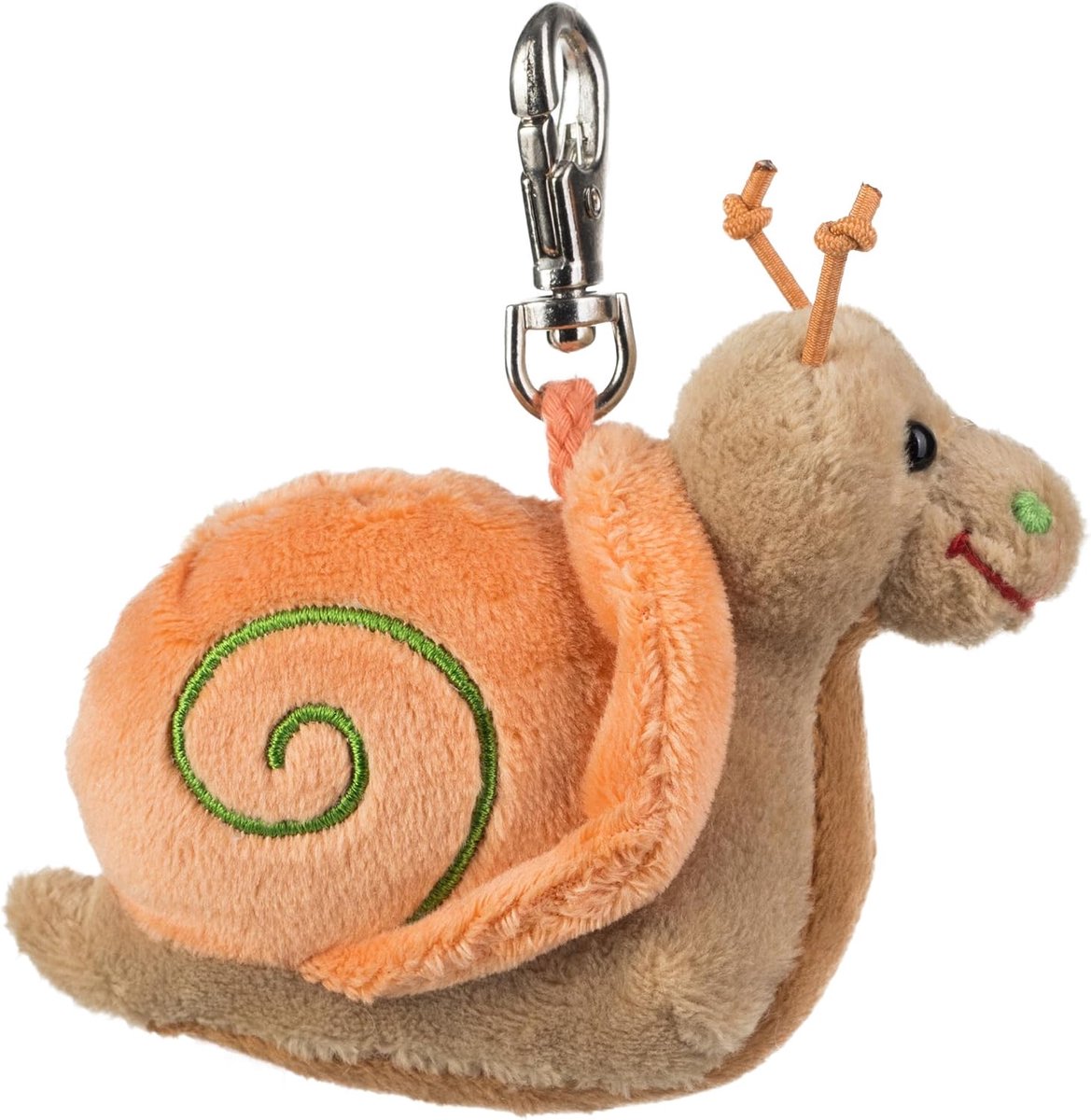 0256 pluche sleutelhanger slak Adele 9 cm