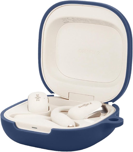 Cilicone hoes compatibel met SHOKZ OpenFit 2 T920, ultradunne zachte hoes, slim fit, valbestendig, niet gemakkelijk vuil - geel — afbeelding 4