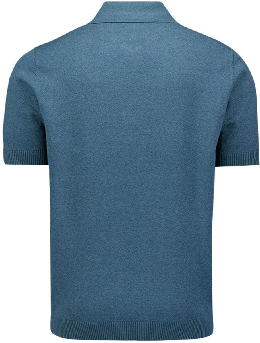 Fijngebreide Zip Polo