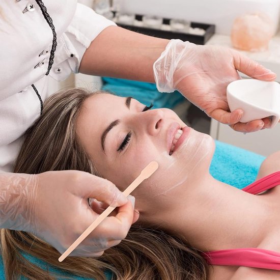 100 stuks houten stokjes voor het waxen van kleine waxstaafjes — afbeelding 4