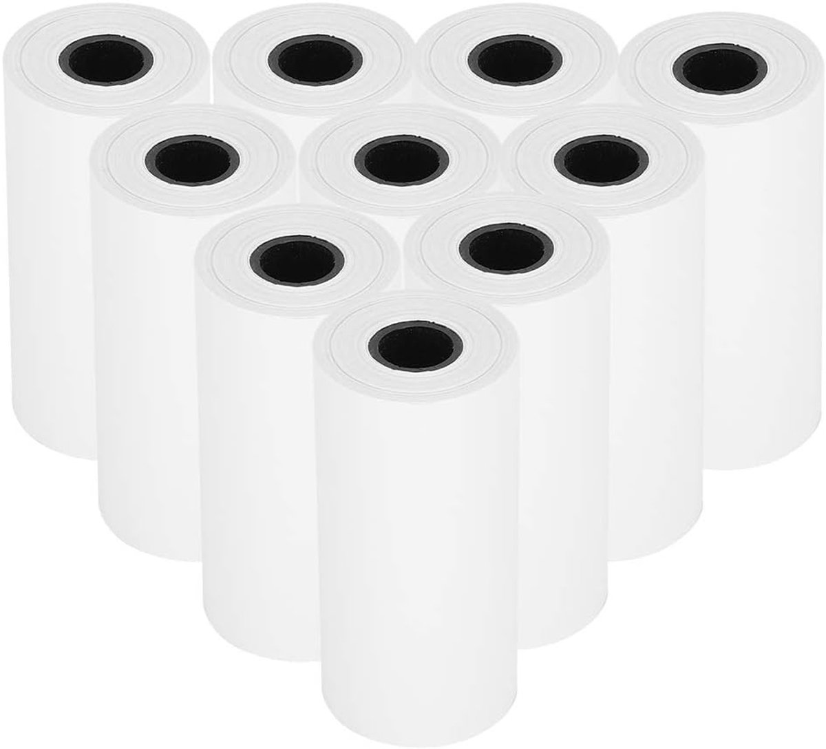 10 rollen thermopapier, papierrol 2,2 inch x 6 meter voor draagbare