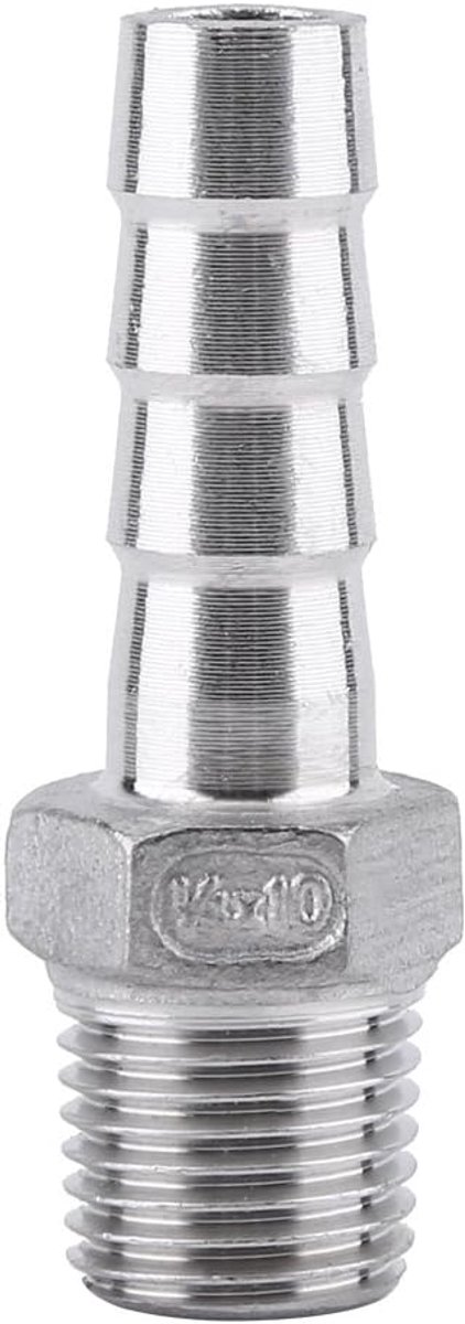 buitendraad buisschroefverbinding weerhaken slangstaart connector