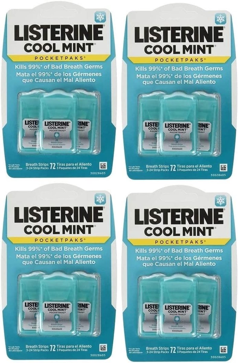 Omgoods - PocketPaks Mondstrips Cool Mint voor Frisse Adem