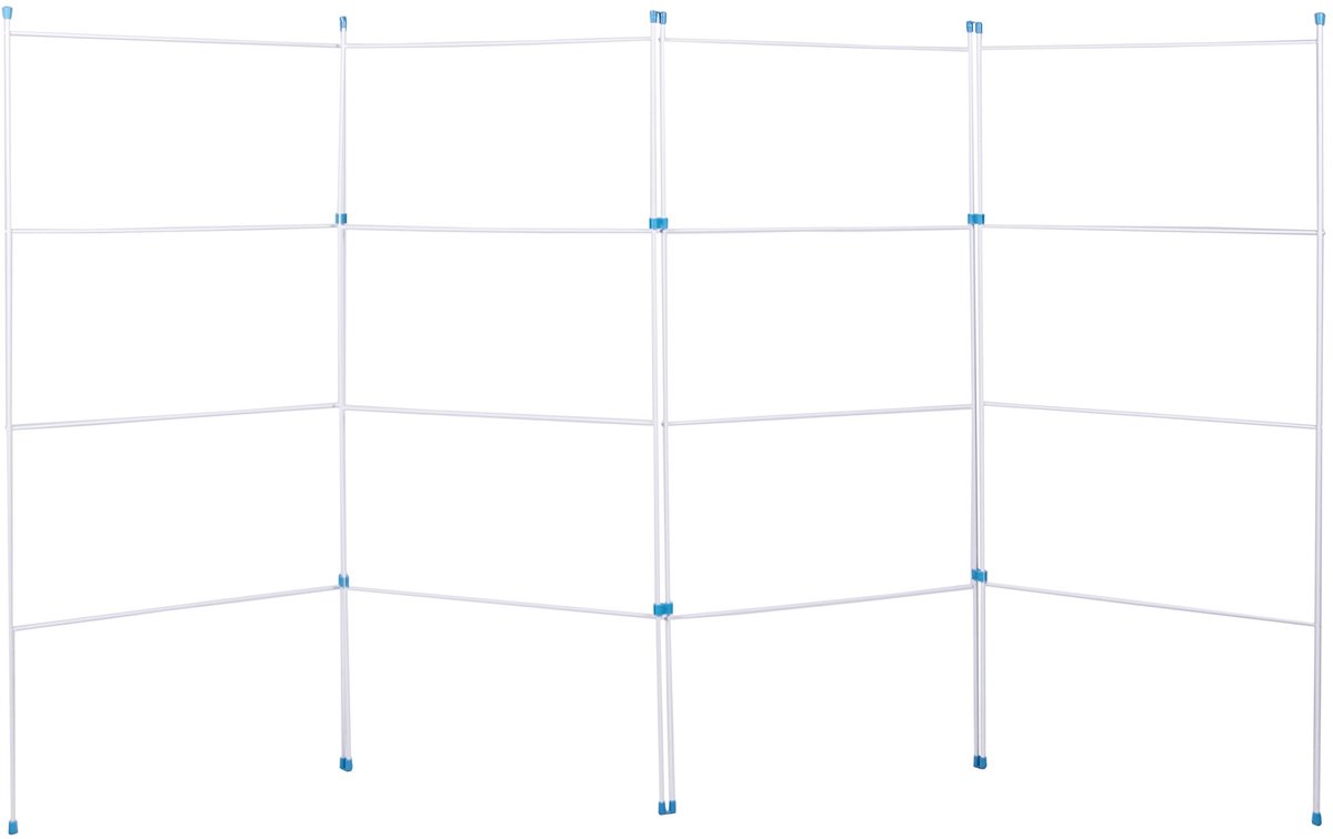 Omgoods - Opvouwbare Kledingdroger met 4 Vouwpanelen