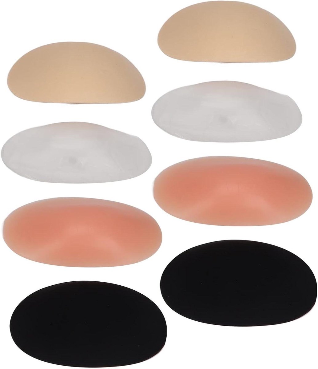 Schouderpads - Schouderverhogers Kussentjes - Houding Verbeteren - Ademende Siliconen - 4 Paren - Transparant