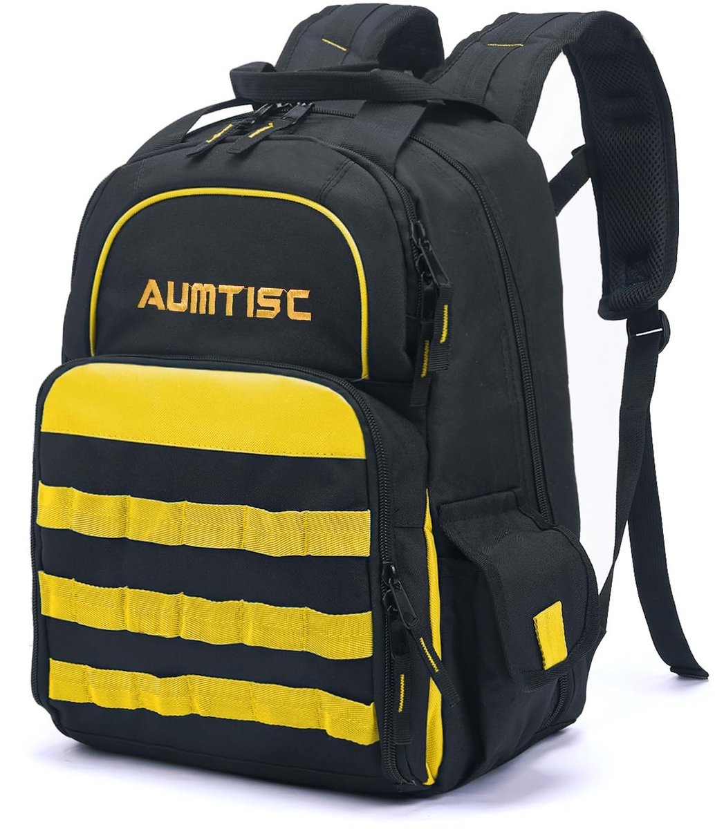 Omgoods - Gereedschapsrugzak - Heavy Duty Jobsite Backpack voor Bouw en Constructie