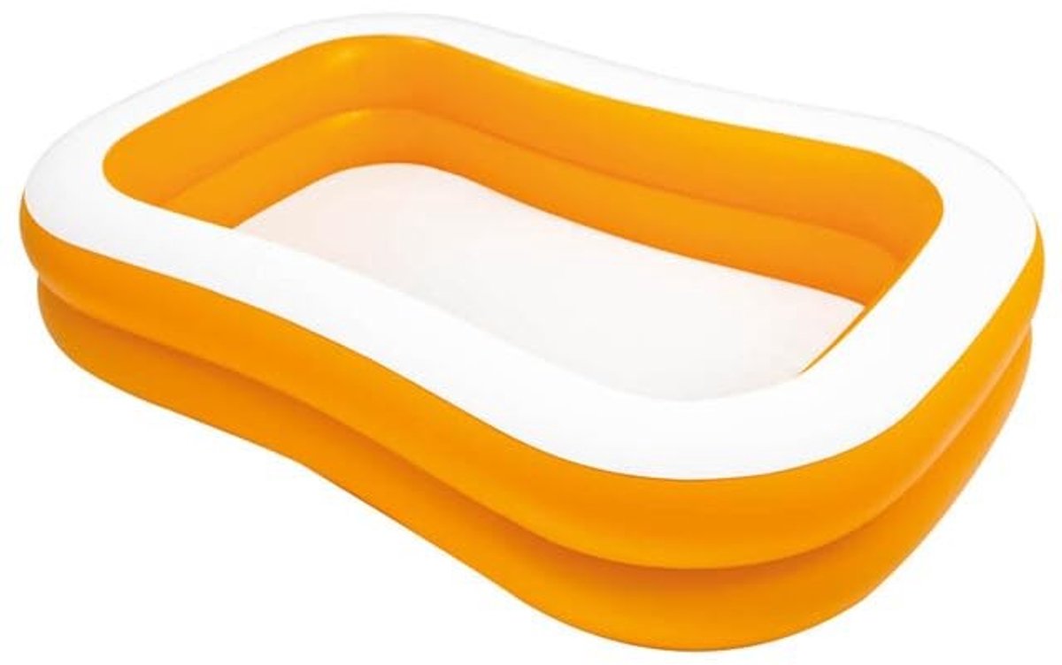 Omgoods - Familiezwembad Bovengronds 229 x 147 x 46 cm, Voor Kinderen 3+ Jaar