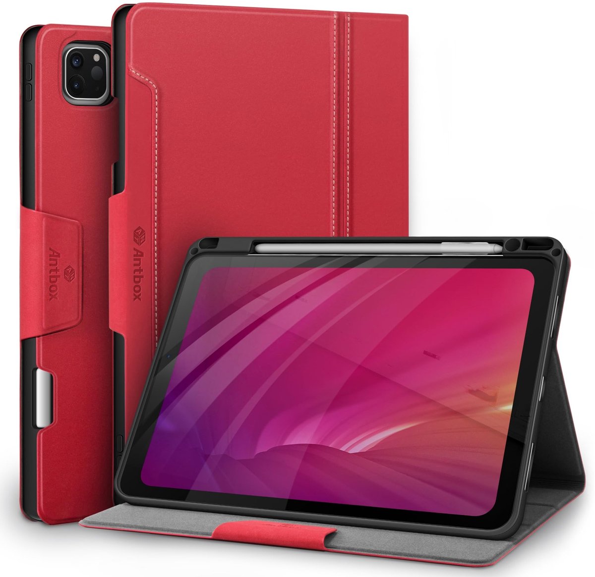 Omgoods - Hoes voor iPad Pro 11 inch 2022/2021/2020/2018 - PU Leer met Penhouder