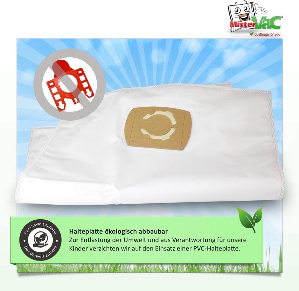 Omgoods - Vervangende Stofzuigerzakken 10 Stuks voor Nilfisk Alto Attix 30 OH PC Prof.