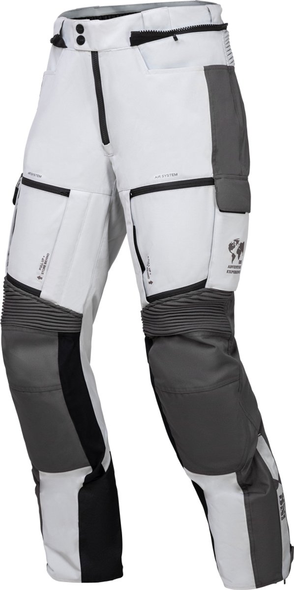 IXS Montevideo-ST 3.0 Waterdichte Grijs Textiele Motorbroek - Broek