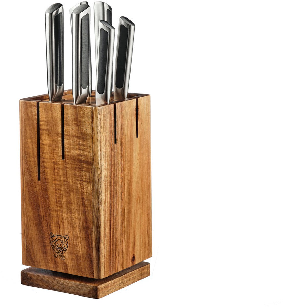 Blok Keukenmessen LOKI SKAGEN - 7 stuks