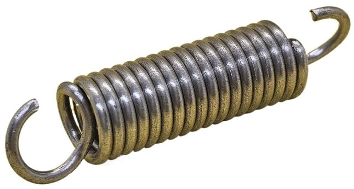 Trekveer Dubbele Gesp - Spanveer Haak - Mechanische Toepassingen - Roestvrij Staal Constructie - 60 mm - Zilverkleurig