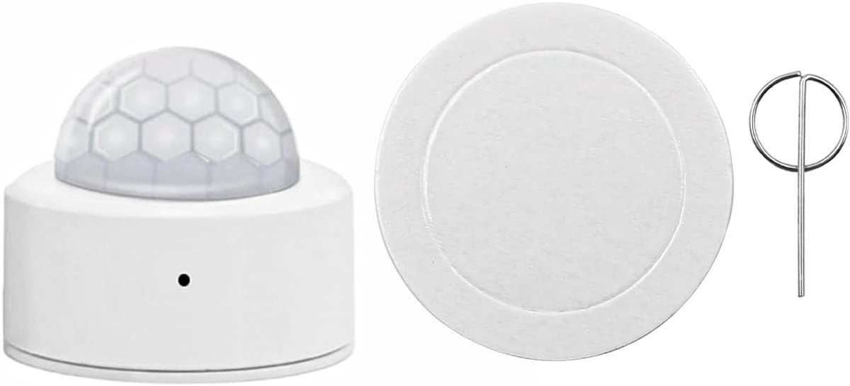 SnelShoppen - Slimme Bewegingssensor ZigBee Mini Bewegingssensor WIFT Diefstalalarm Sensor 120 Graden Breedhoek Beveiliging