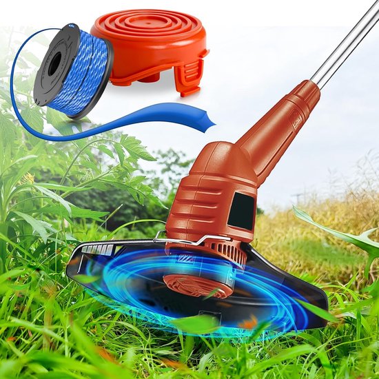 Draadtrimmerspoel voor Black en Decker A6441 met A6442-Xj doppen — afbeelding 4
